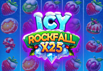 Автомат Icy Rockfall X25 в ONX Casino